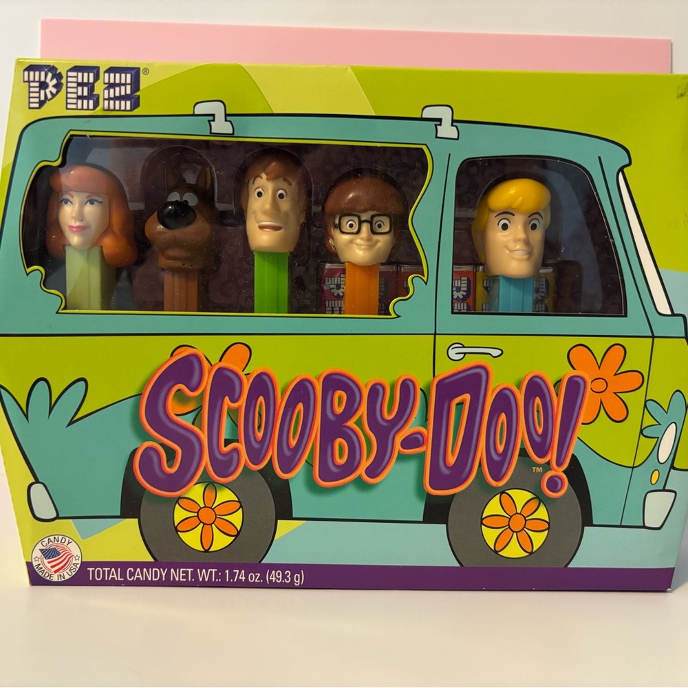 PEZ Scooby-Doo Candy Dispenser Set - Multicolor